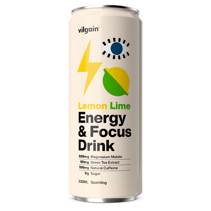 Vilgain Energy & Focus Drink 24x330ml