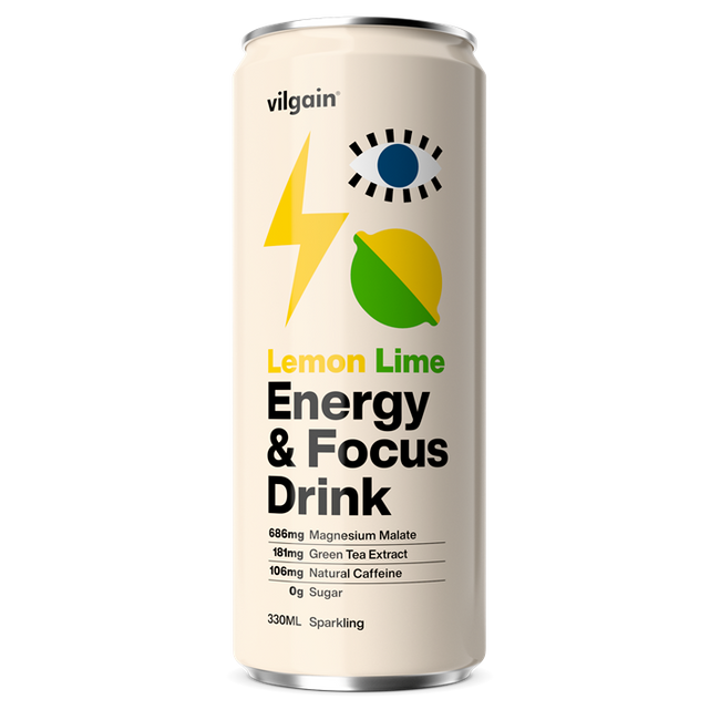 Vilgain Energy & Focus Drink 24x330ml