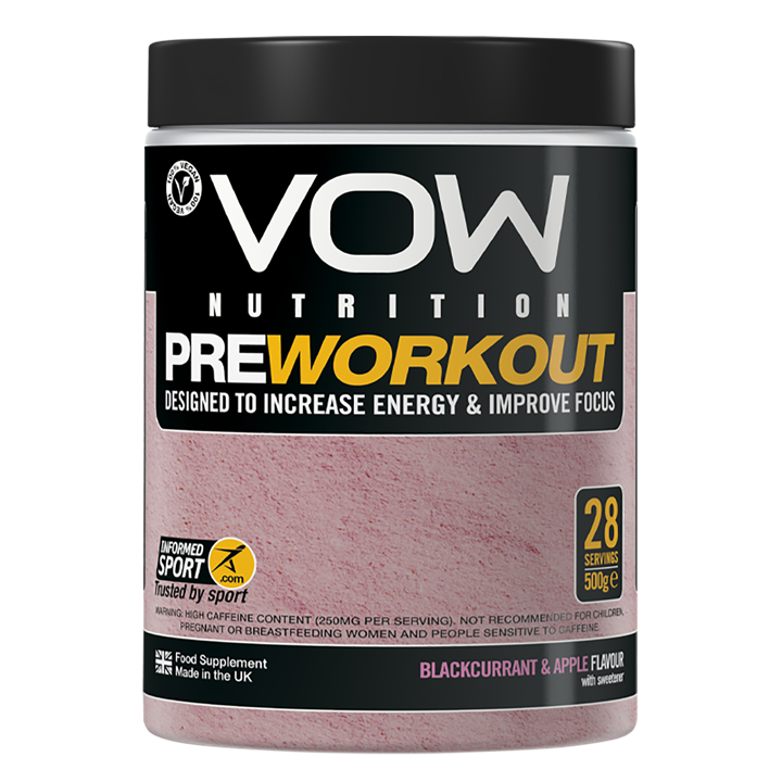 VOW Nutrition Pre Workout 500g