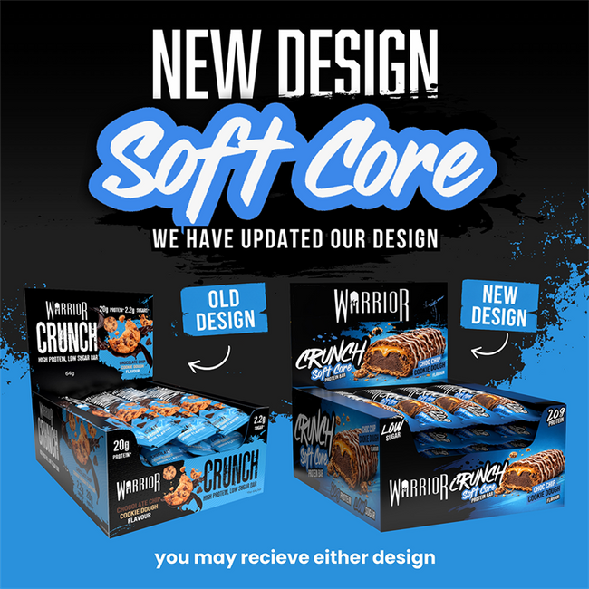 Warrior Crunch Bars 12x64g