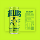 ZELUS Protein Energy Soda 12x330ml Alternative Image